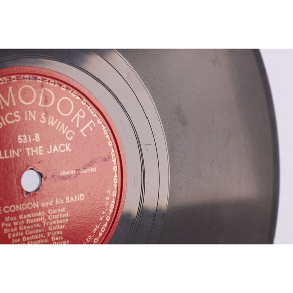 Eddie Condon - I Ain't Gonna Give Nobody My Jellyroll 1941 10" 78 rpm Record 531 - Picture 15 of 16